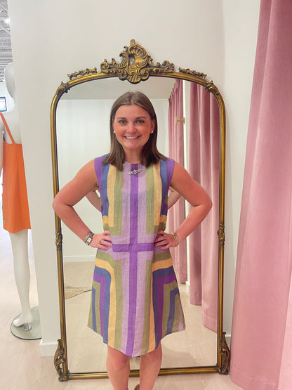 OLIVIA BY LIVRO WYNN DRESS IN PLAZA
