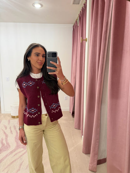 Damson Madder Sofie Vest