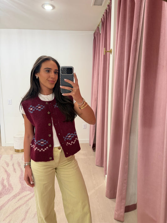 Damson Madder Sofie Vest