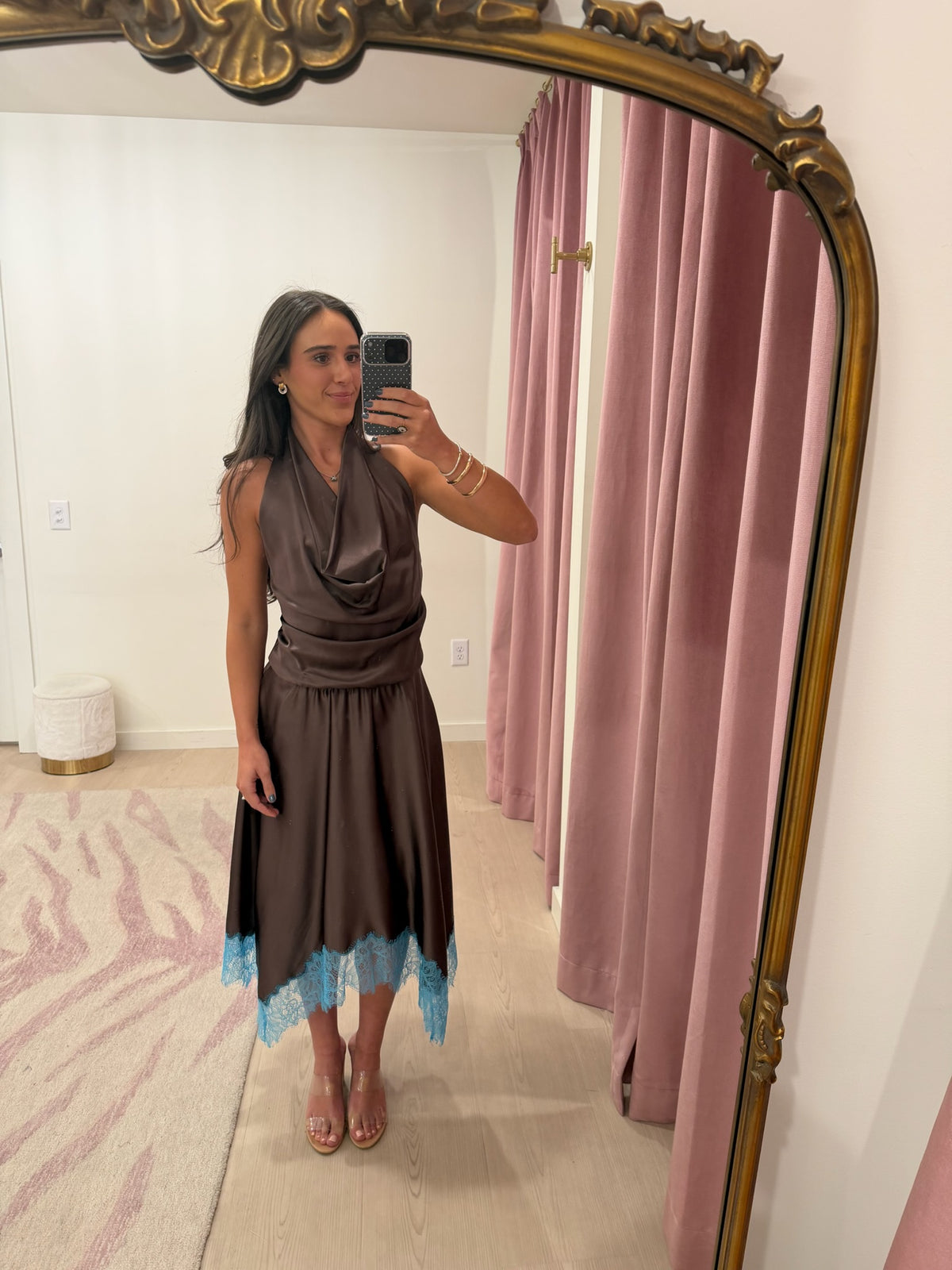 Staud Elira Silk Dress