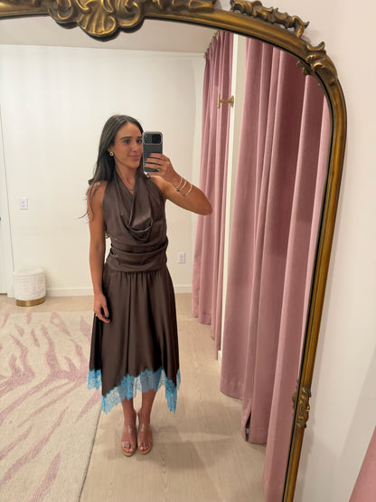 Staud Elira Silk Dress