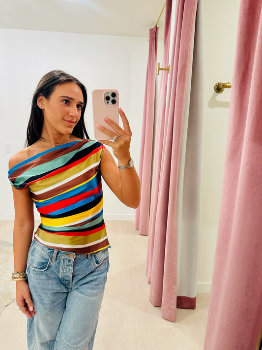 Staud Phare Silk Top