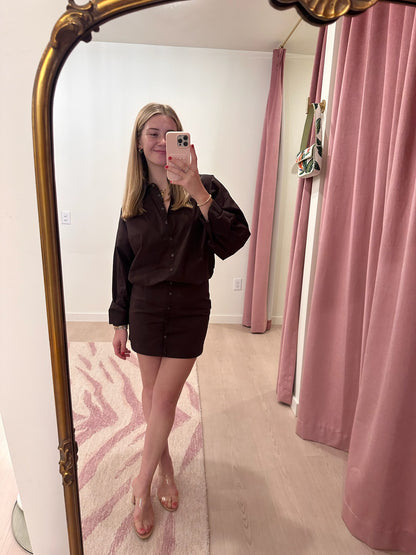 Staud Cynthia Dress - Earth