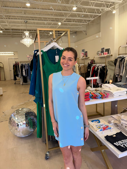 ALEXIS LIBRA DRESS -CIELO
