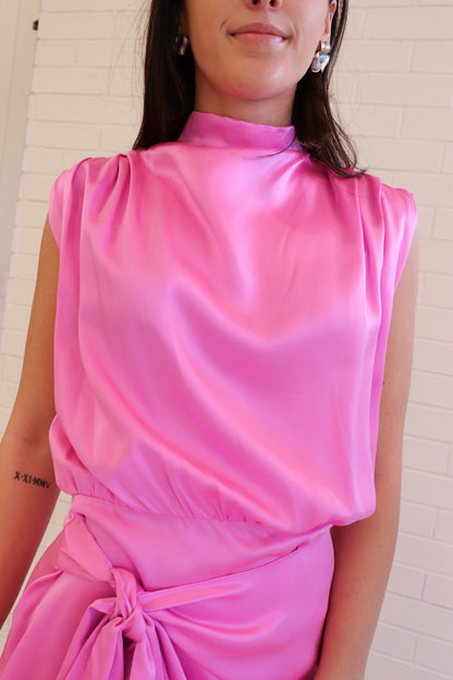Amanda Uprichard Fabiola Dress- Aster
