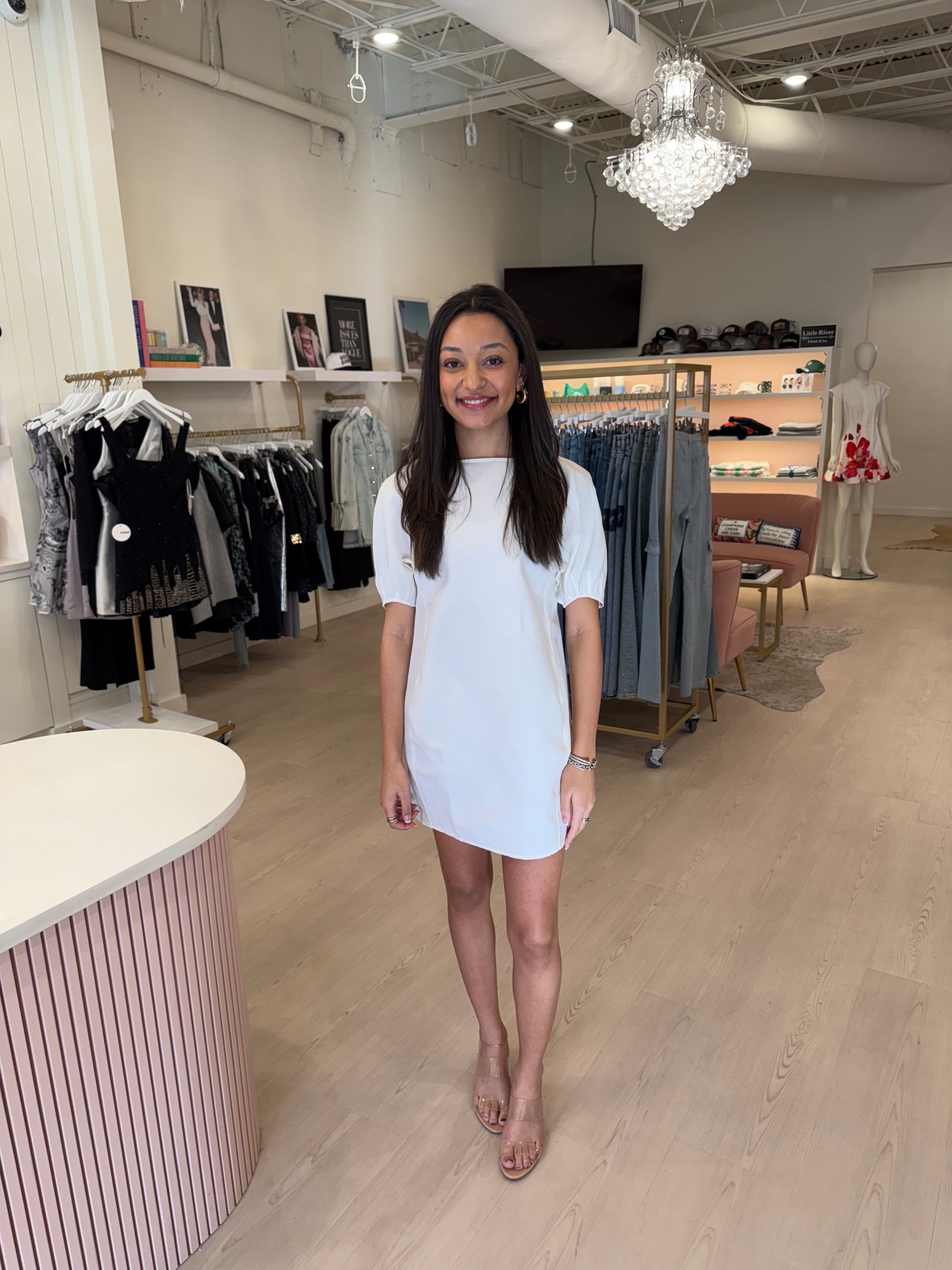 white christmas dresses Staud Didi Dress