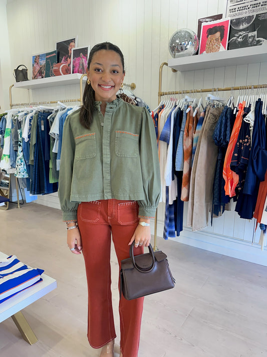 Seventy + Mochi Ziggy Cropped Jacket