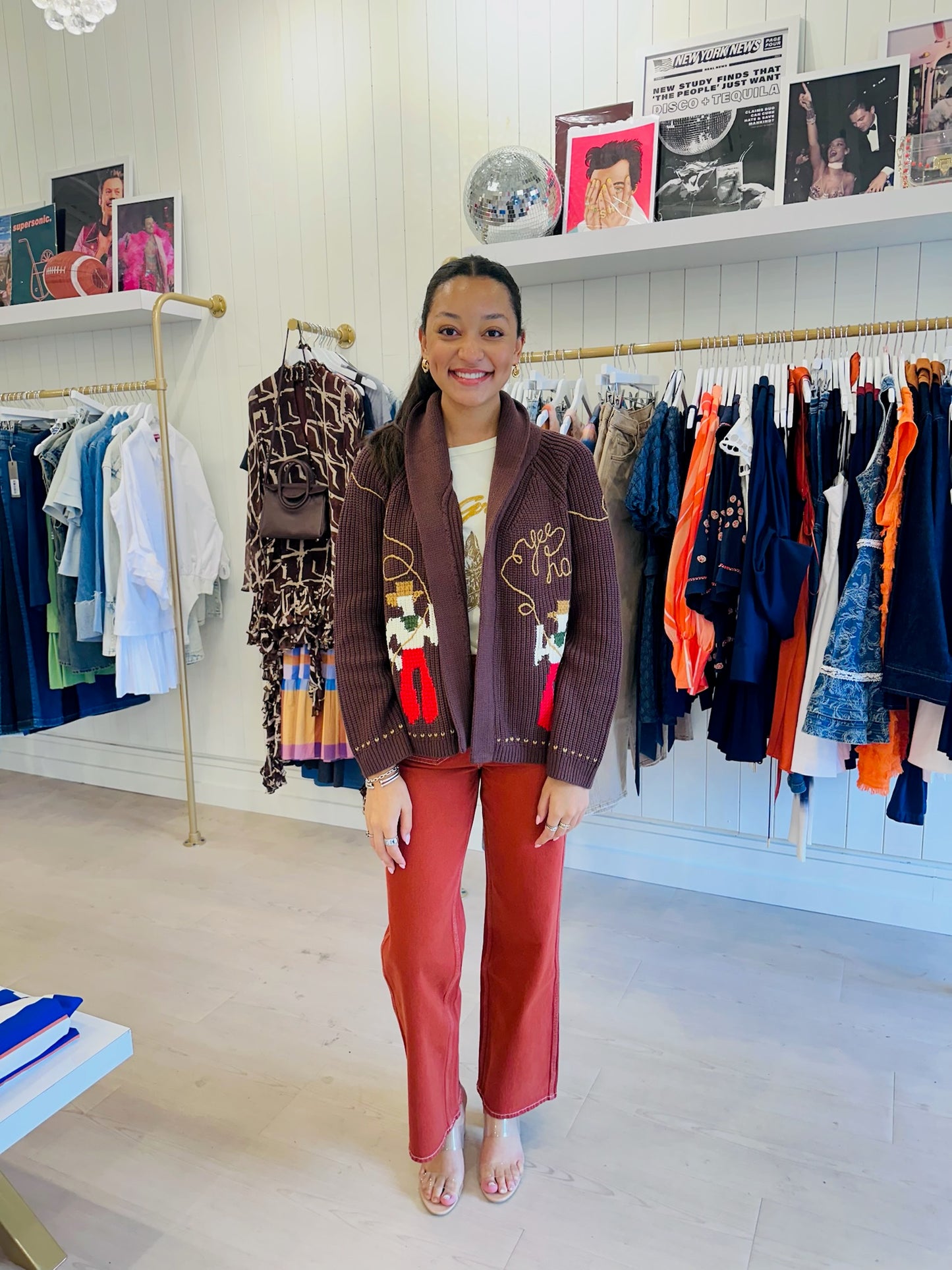 The Great THE LASSO LODGE CARDIGAN