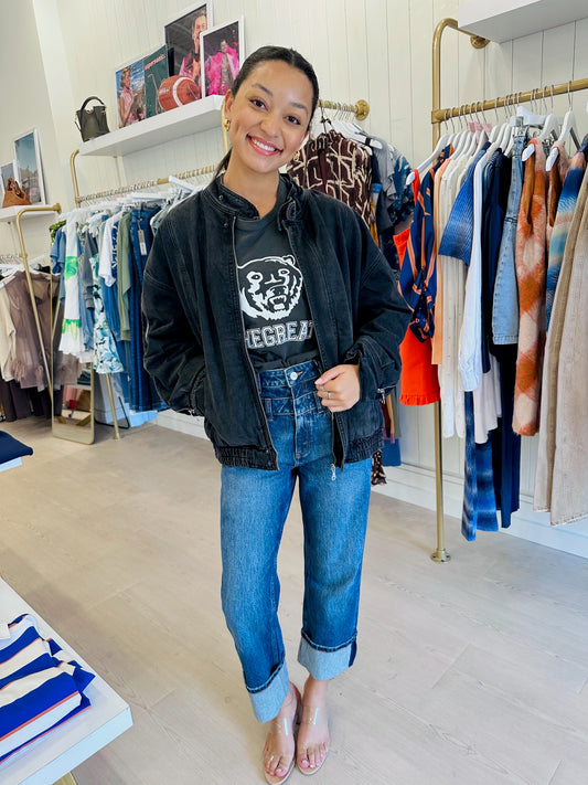 Seventy + Mochi Juno Oversized Zip Jacket in Fairbanks