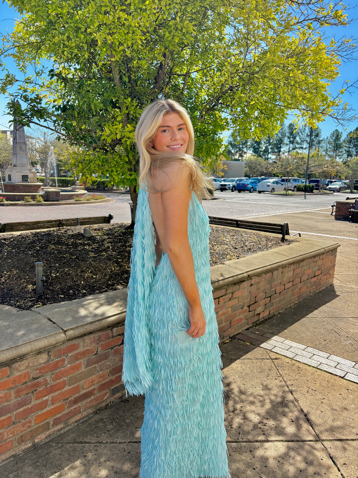 Roame. ISCHIA FRINGE DRESS