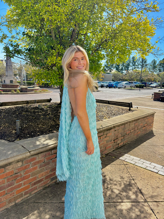 Roame. ISCHIA FRINGE DRESS