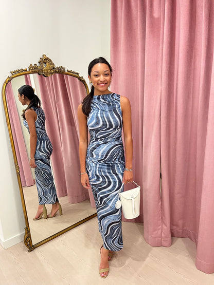 Significant Other Whitney Midi Dress - Midnight Daze