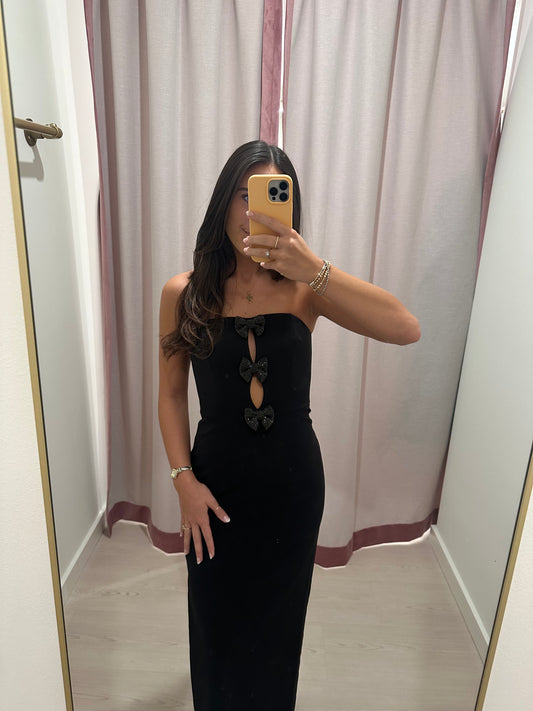 Liv Foster Stretch Crepe Column Gown