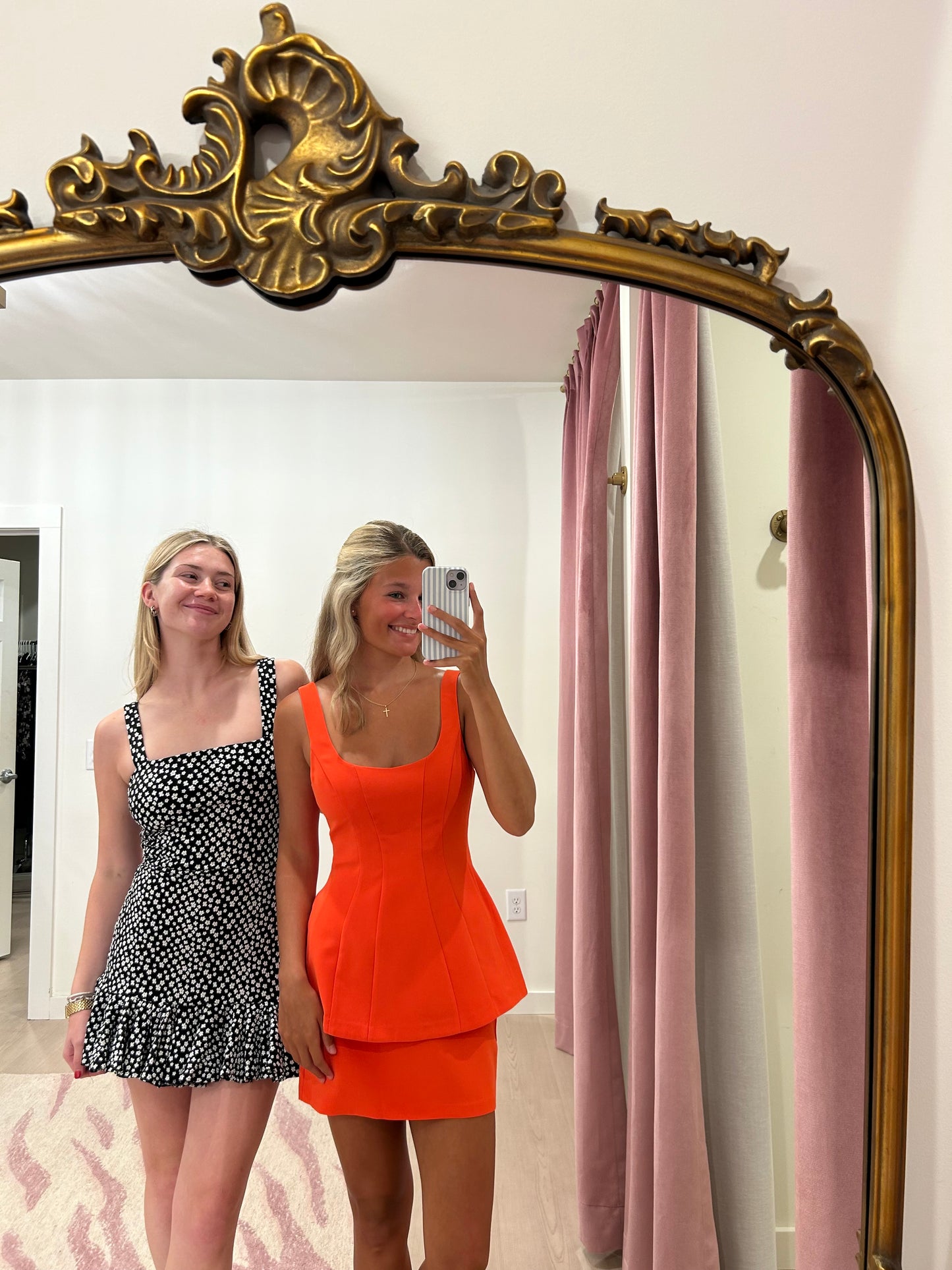 Amanda Uprichard Empire Dress - Mandarin