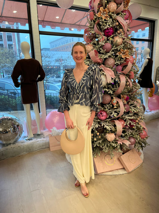 En Saison Cypress Peplum Top