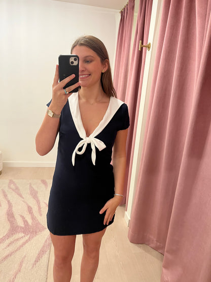 Amanda Uprichard Oxford Dress - Ink