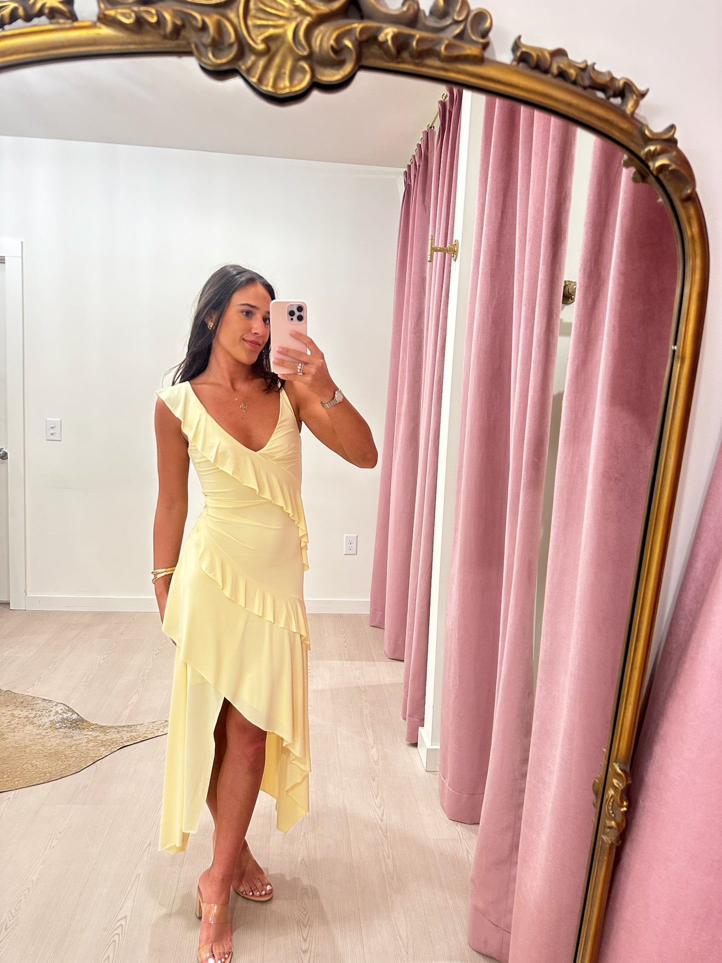bec and bridge gold dress BEC + BRIDGE