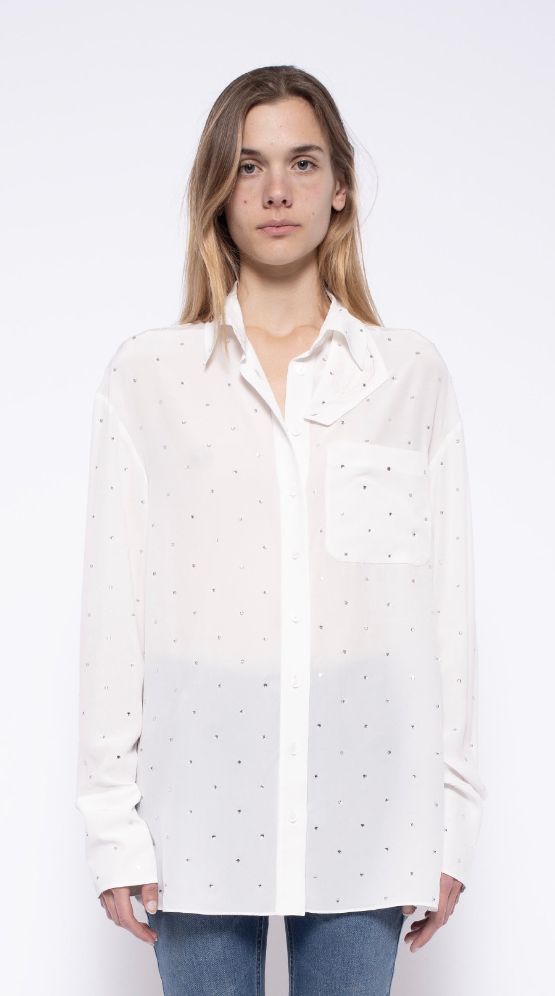 Zadig & Voltaire Throne Strass Blouse