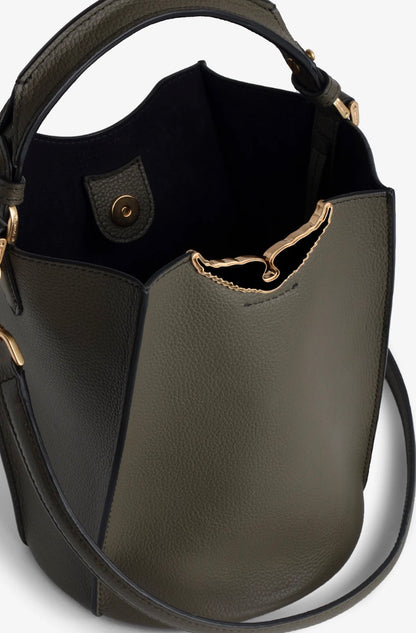 ZADIG & VOLTAIRE BORDERLINE BUCKET BAG - RECORD