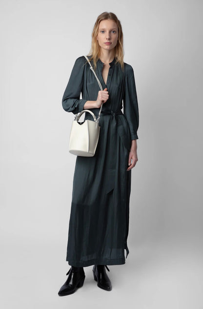 ZADIG & VOLTAIRE BORDERLINE BUCKET BAG - FLASH
