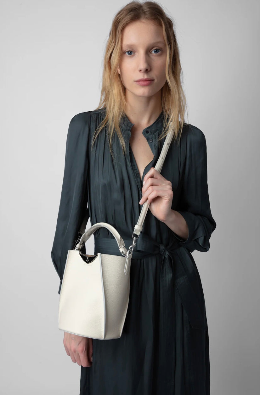 ZADIG & VOLTAIRE BORDERLINE BUCKET BAG - FLASH