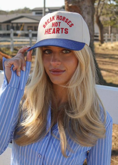 Break Horses Not Hearts Trucker Hat