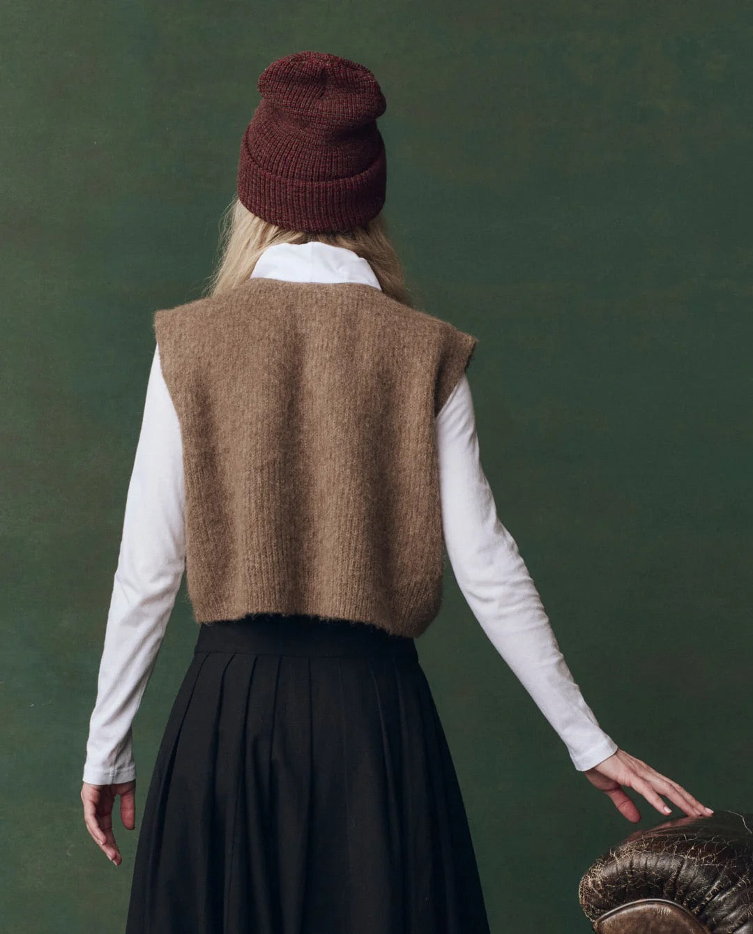 THE GREAT Brushed Melange Sweater