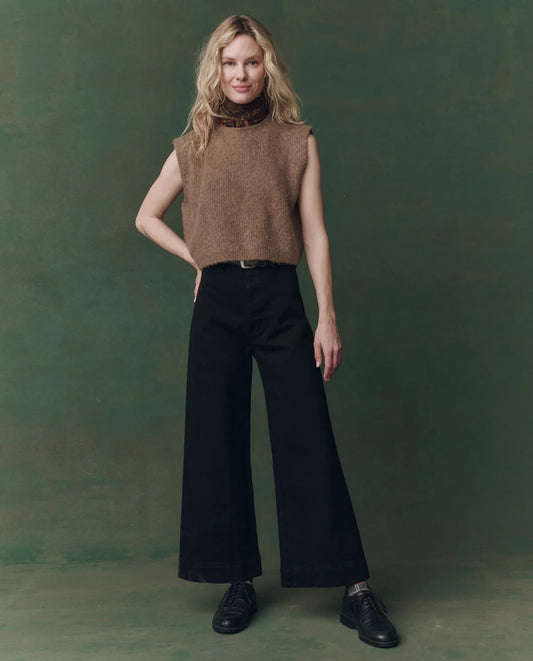 THE GREAT Brushed Melange Sweater