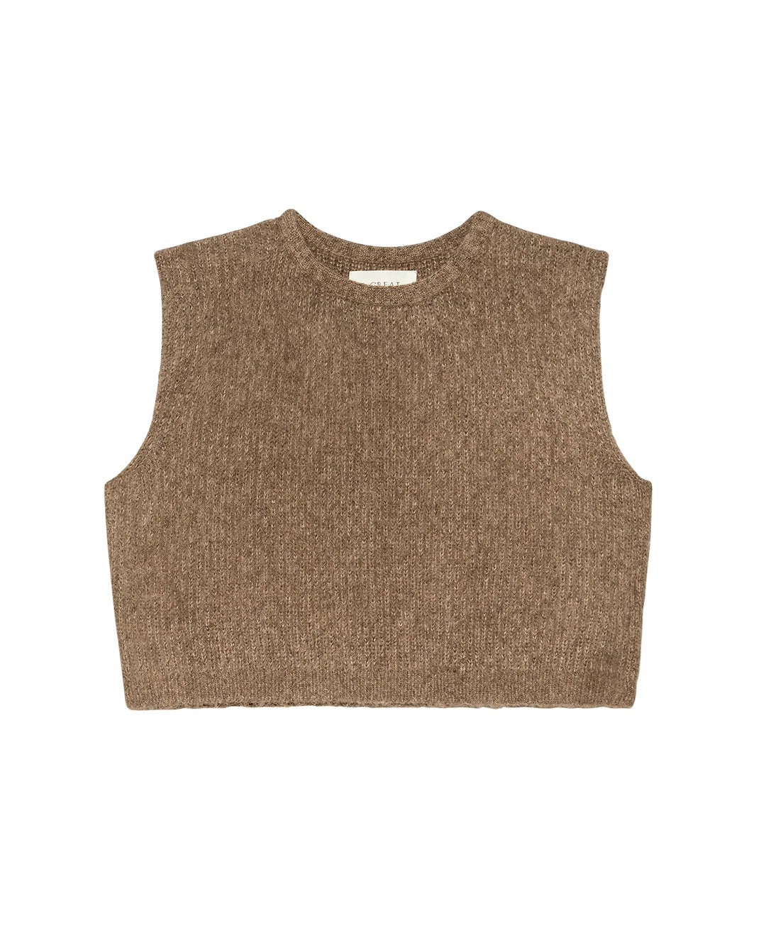THE GREAT Brushed Melange Sweater