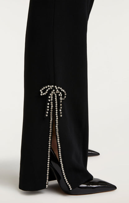 Cinq a Sept RHINESTONE BOW KALI PANT