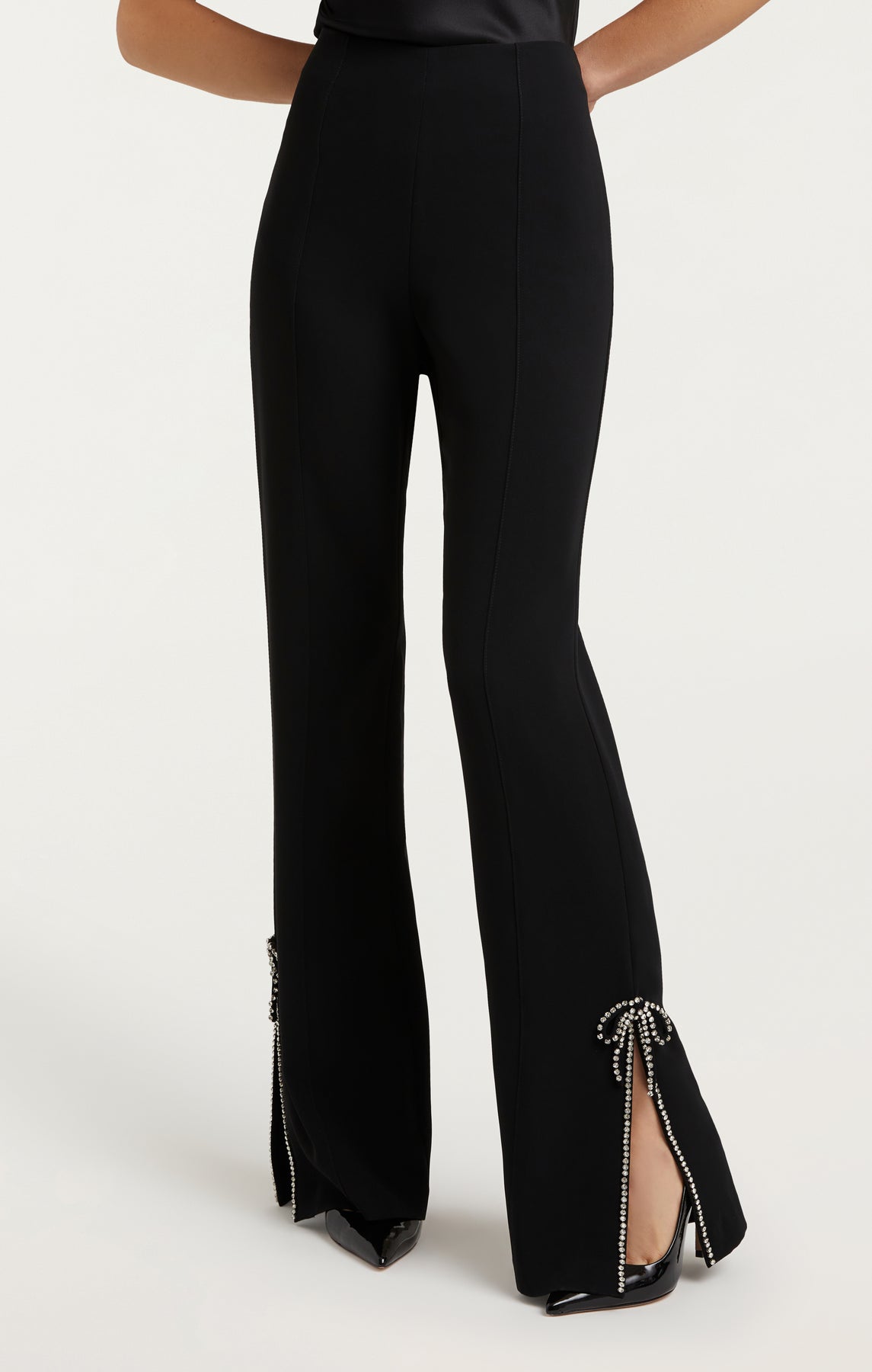 Cinq a Sept RHINESTONE BOW KALI PANT