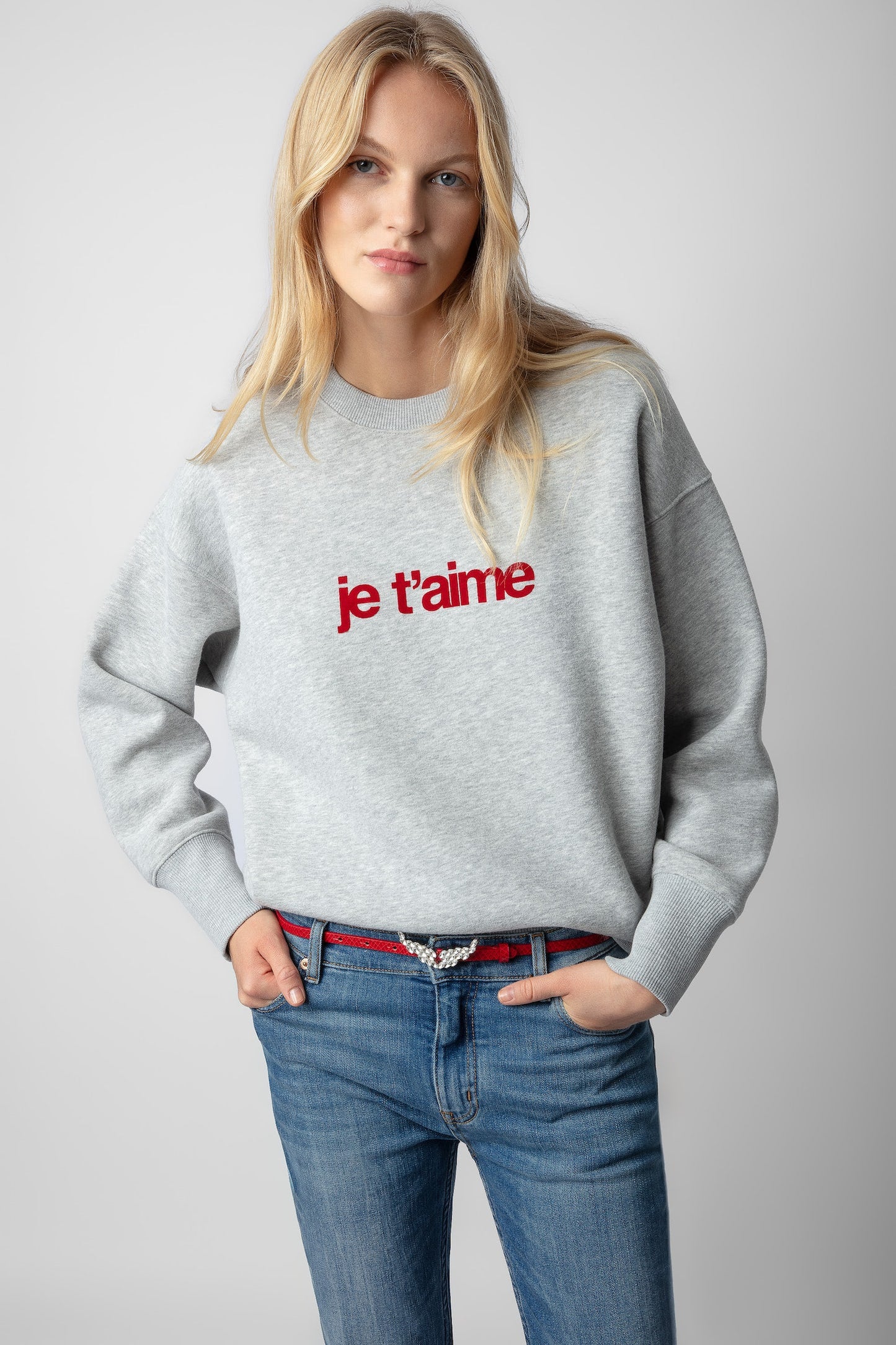 ZADIG & Voltaire Oscar Je T’aime Sweatshirt