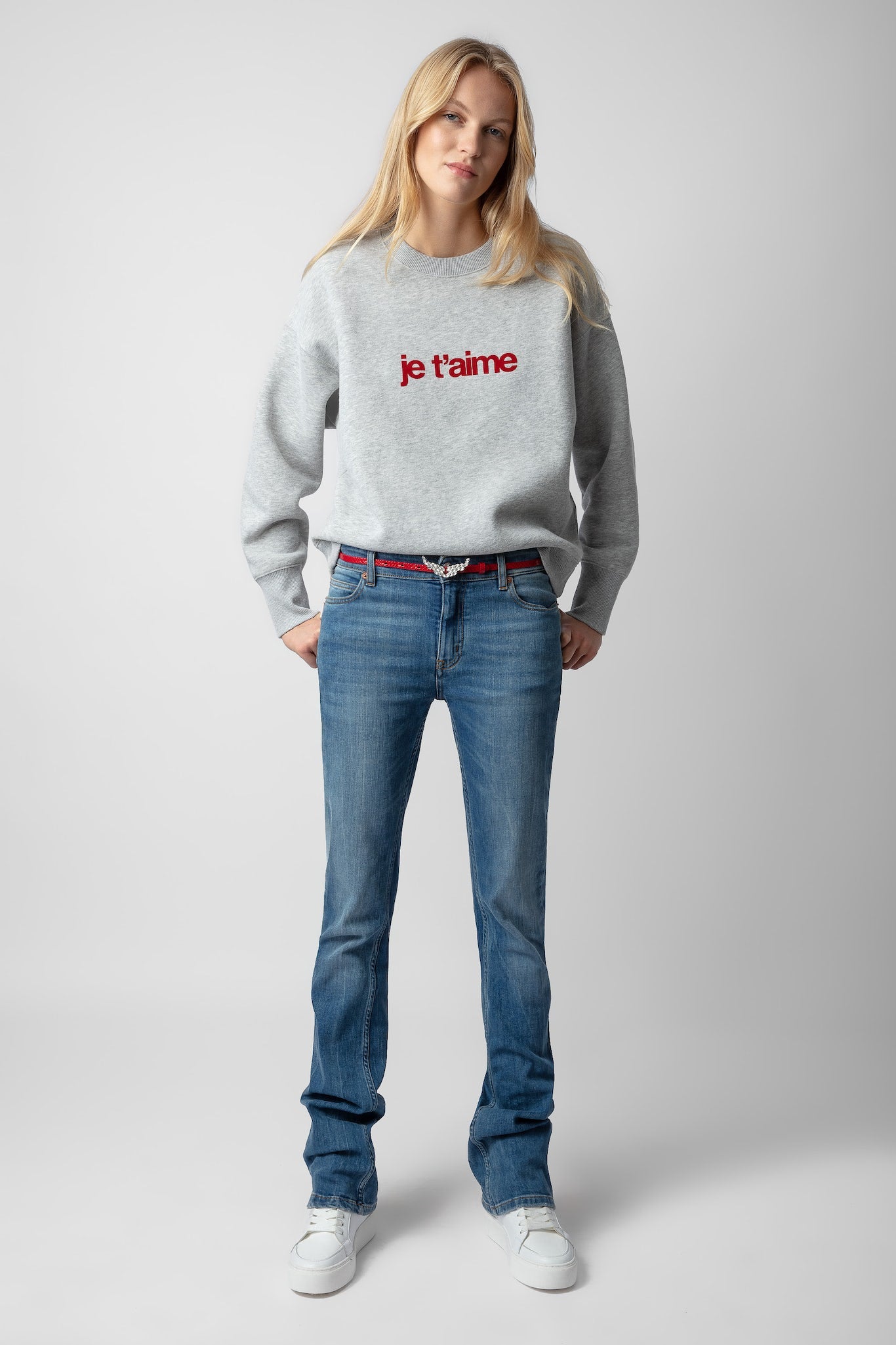 ZADIG & Voltaire Oscar Je T’aime Sweatshirt