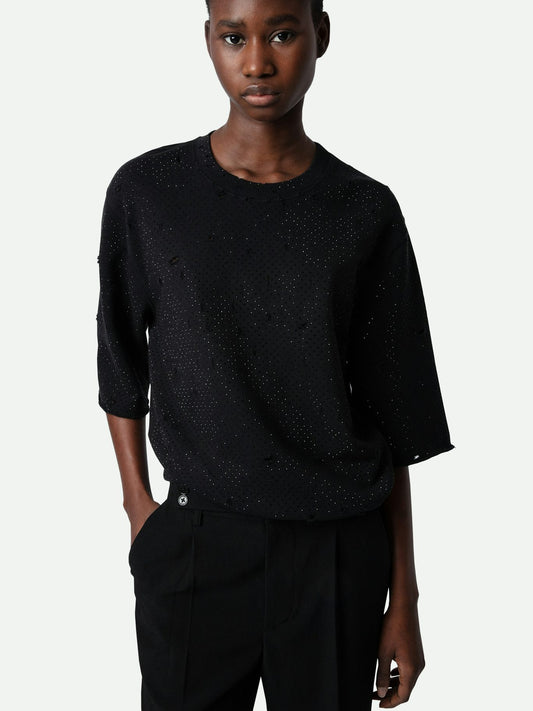 Zadig & Voltaire Edmond Diamante Top