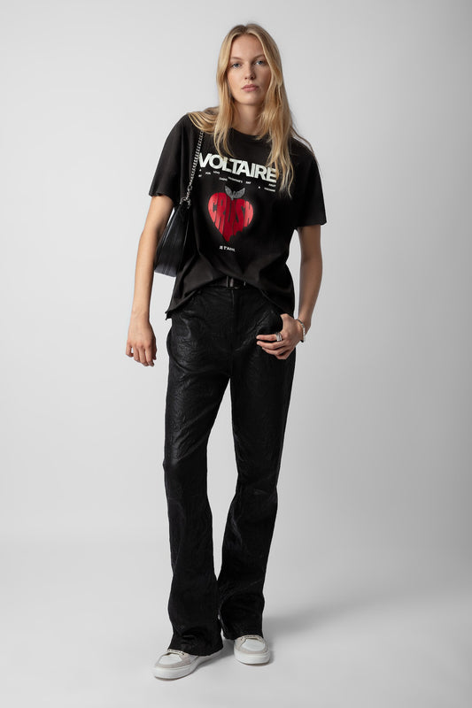 Zadig & Voltaire Tommer Concert Crush Diamanté T-shirt