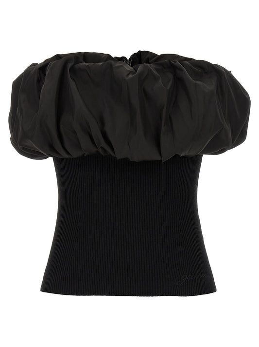 Ganni Melange Knit Top