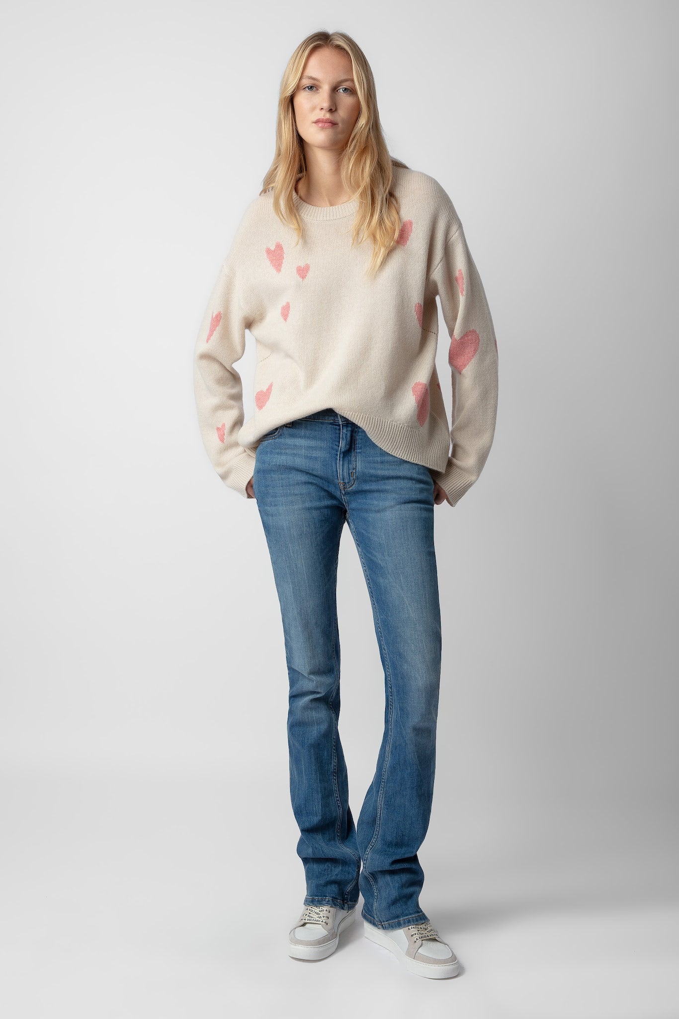 Zadig & Voltaire Markus Heart Cashmere Sweater