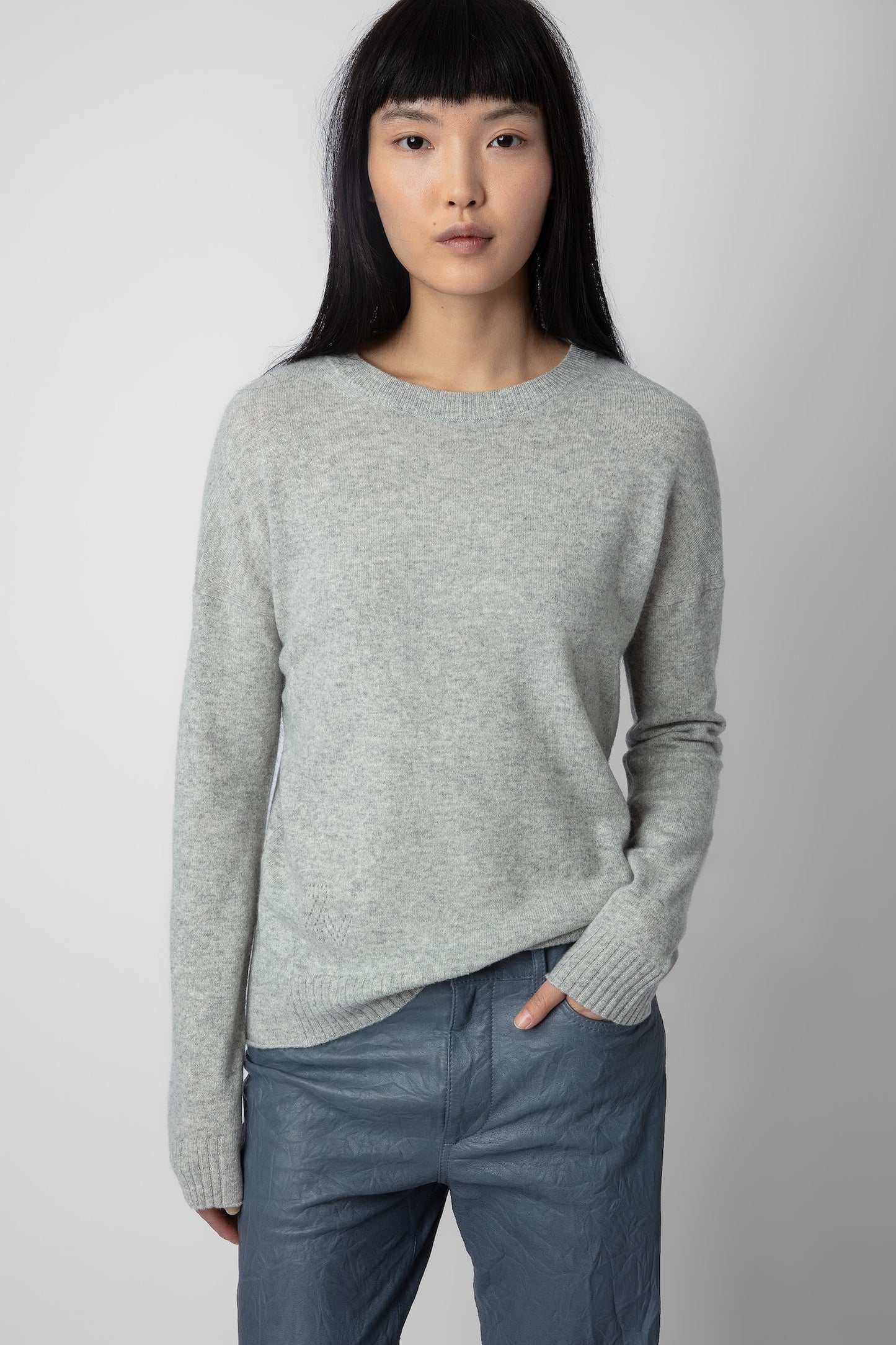 Zadig & Voltaire Cici Patch Cashmere Sweater