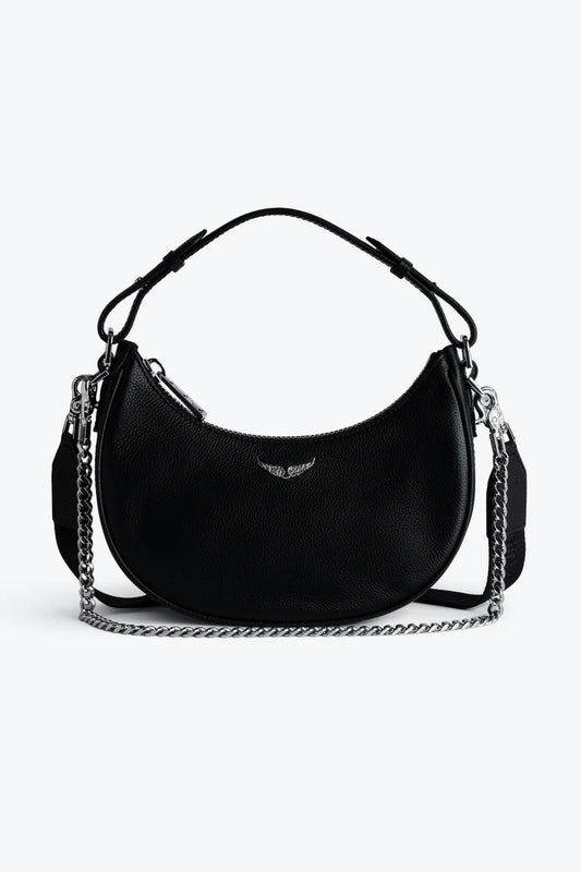 ZADIG & VOLTAIRE BLACK MOONROCK BAG