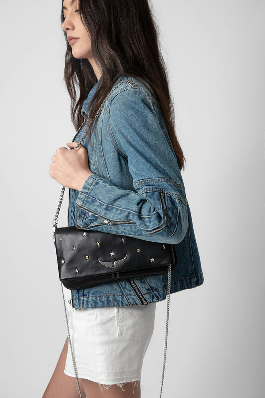Zadig & Voltaire Rock Lucky Charms Clutch