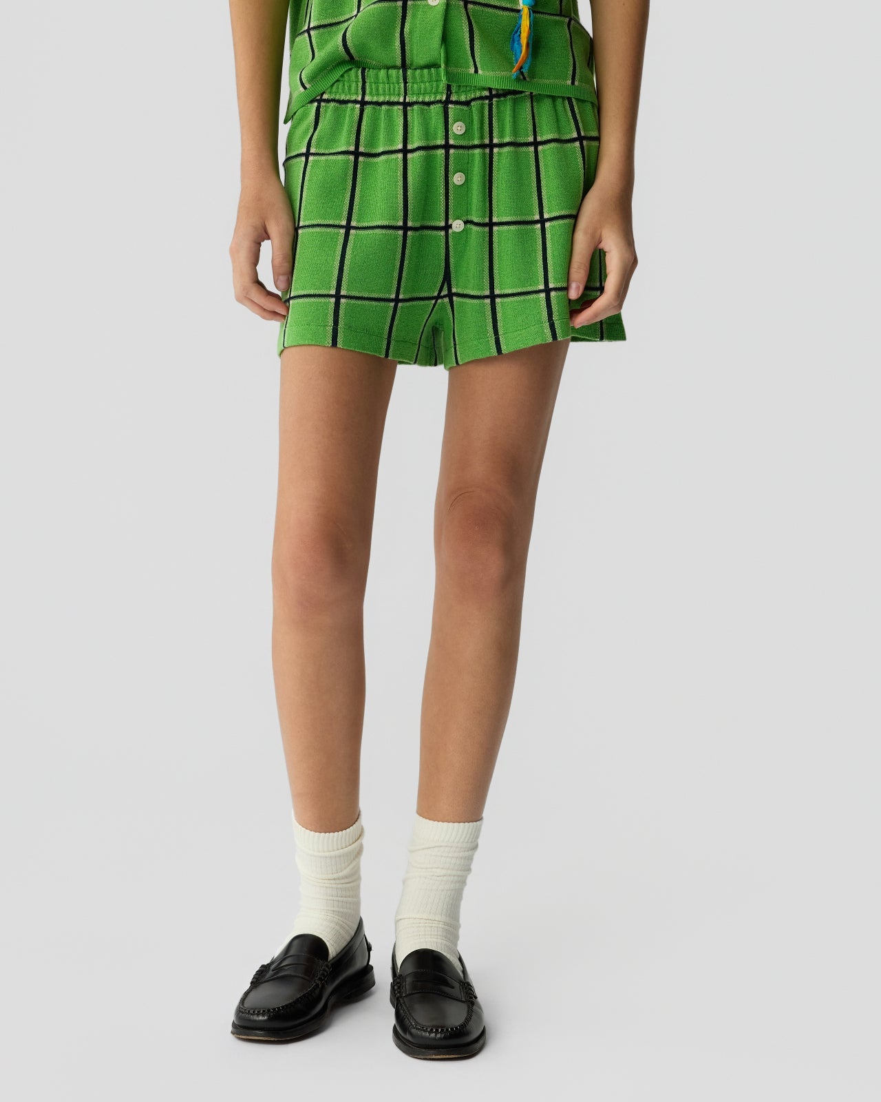 Guest in Residence Picnic Plaid Short - Match Point