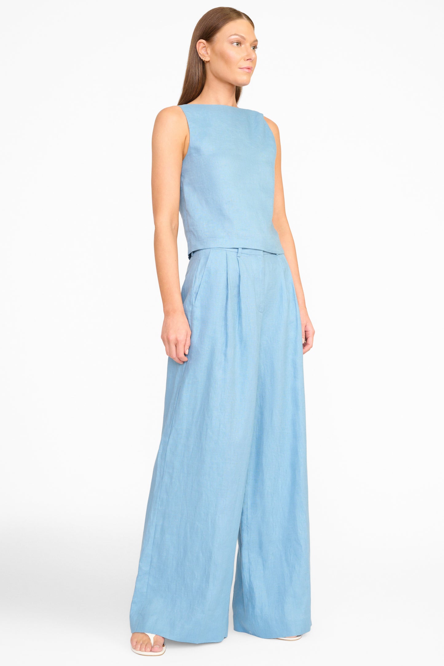 Staud Boa Linen Top