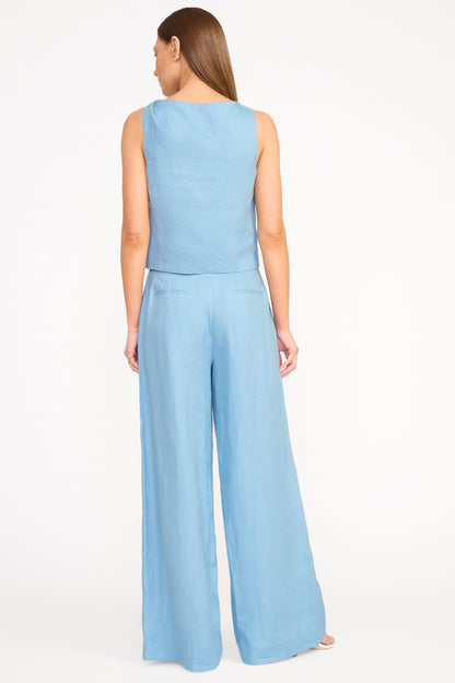 Staud Boa Linen Top