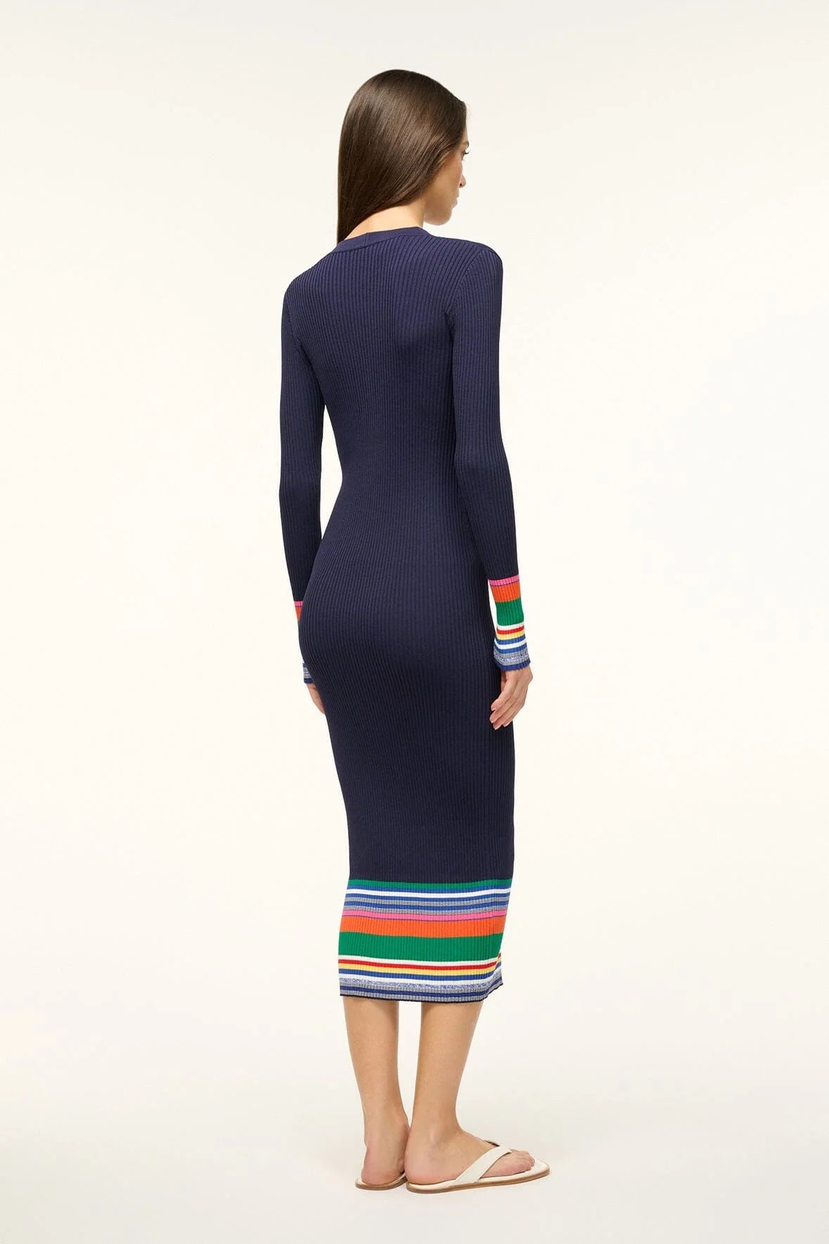 STAUD SHOKO SWEATER DRESS
