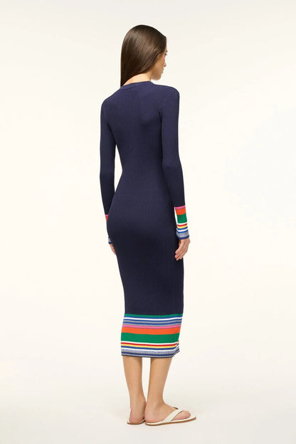 STAUD SHOKO SWEATER DRESS