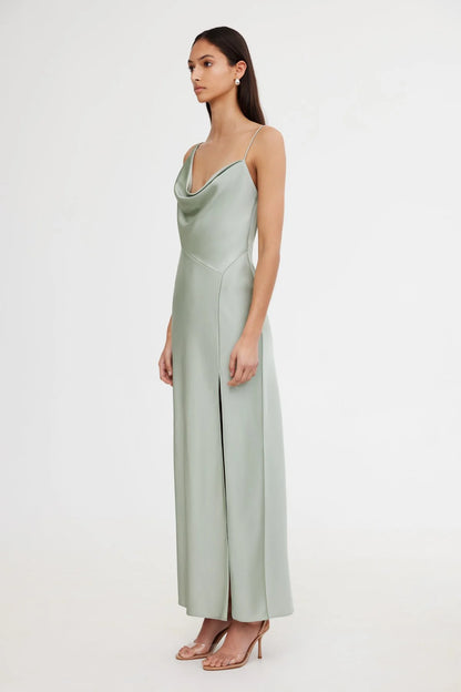 Significant Other Annabel Bias Dress - Sage