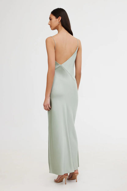 Significant Other Annabel Bias Dress - Sage