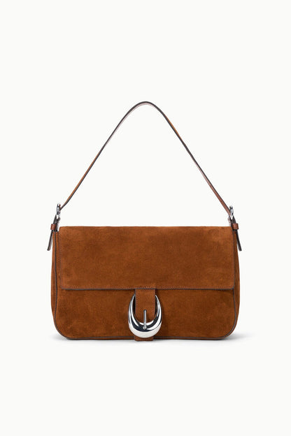 Staud Harlow Medium Bag - Tabac Suede