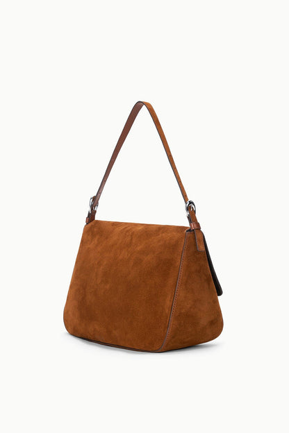 Staud Harlow Medium Bag - Tabac Suede