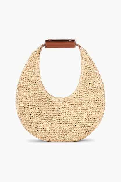 Staud Moon Raffia Bag Natural Raffia